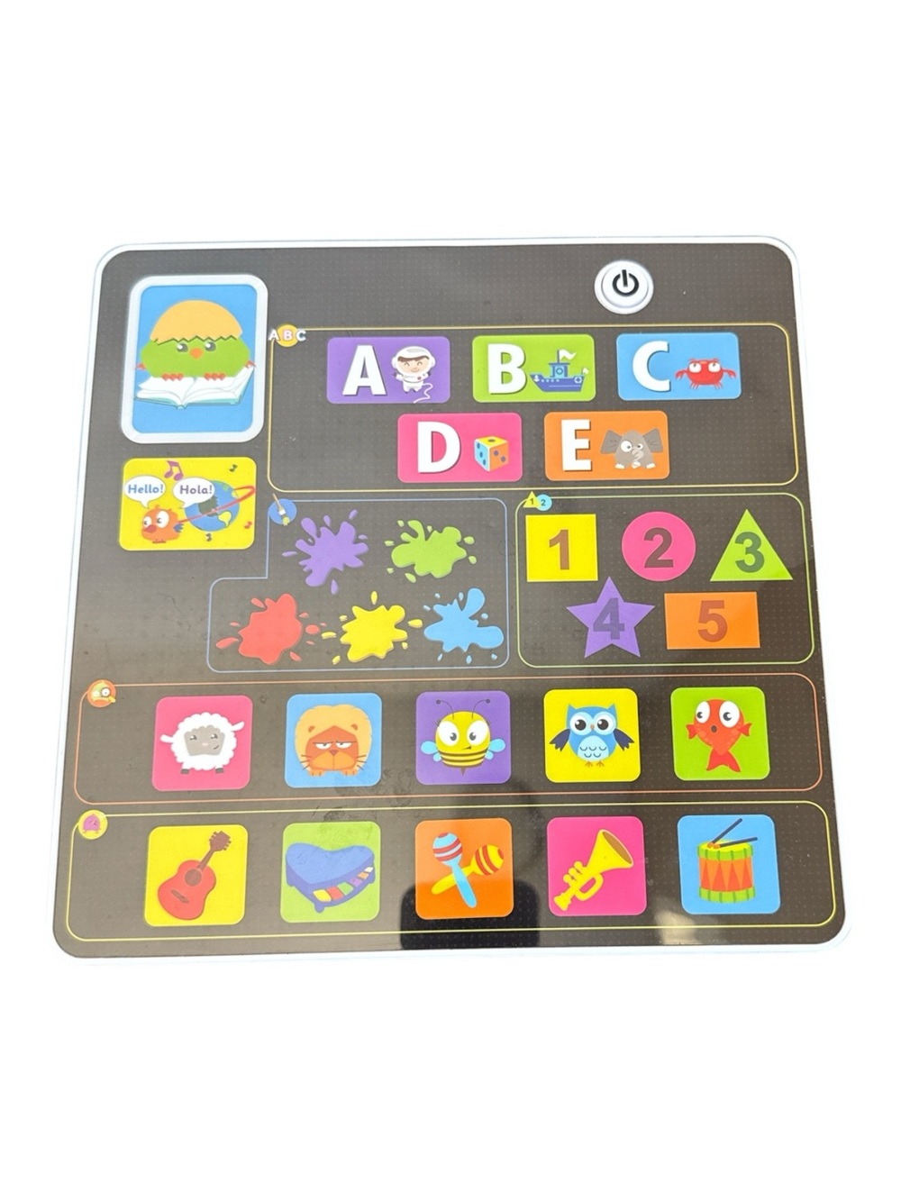 Kidz Delight Tech Too Bilingual Learning Tablet English Spanish